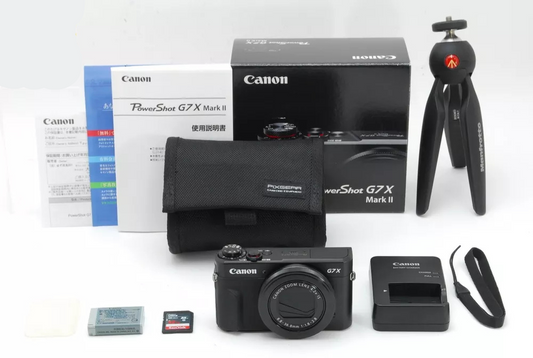 Canon PowerShot G7 X Mark II 20.1MP Digital Camera