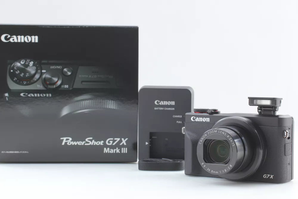 Canon PowerShot G7 X G7X Mark III Black Digital Camera