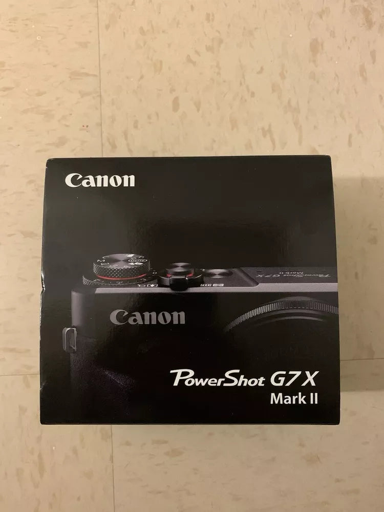 Canon g7x mark II power shot digital camera zoom vlog YouTuber WiFi photographer