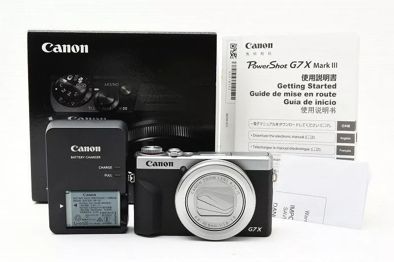 Canon PowerShot G7 X Mark III - 20.1MP Point & Shoot Digital Camera *1029