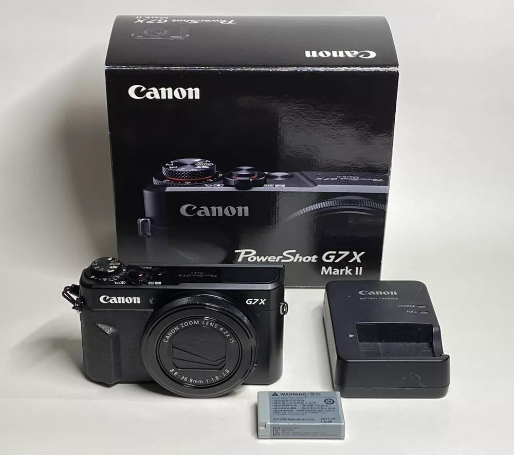 Canon g7x mark II power shot digital camera zoom vlog YouTuber WiFi photographer